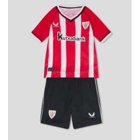 Baby Fußballbekleidung Athletic Bilbao Heimtrikot 2023-24 Kurzarm (+ kurze hosen)